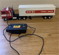 HEB Grocery Remote Control Tractor & Trailer