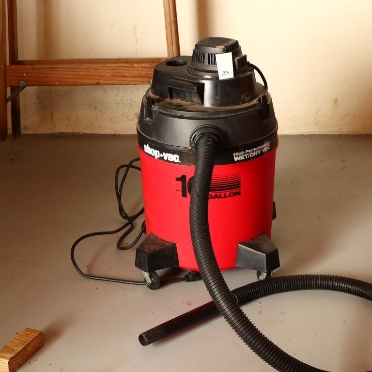 Shopvac brand wet=dry vac