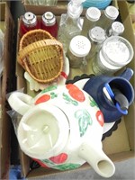 Tea Pot, Salt & Pepper Shakers, Etc.