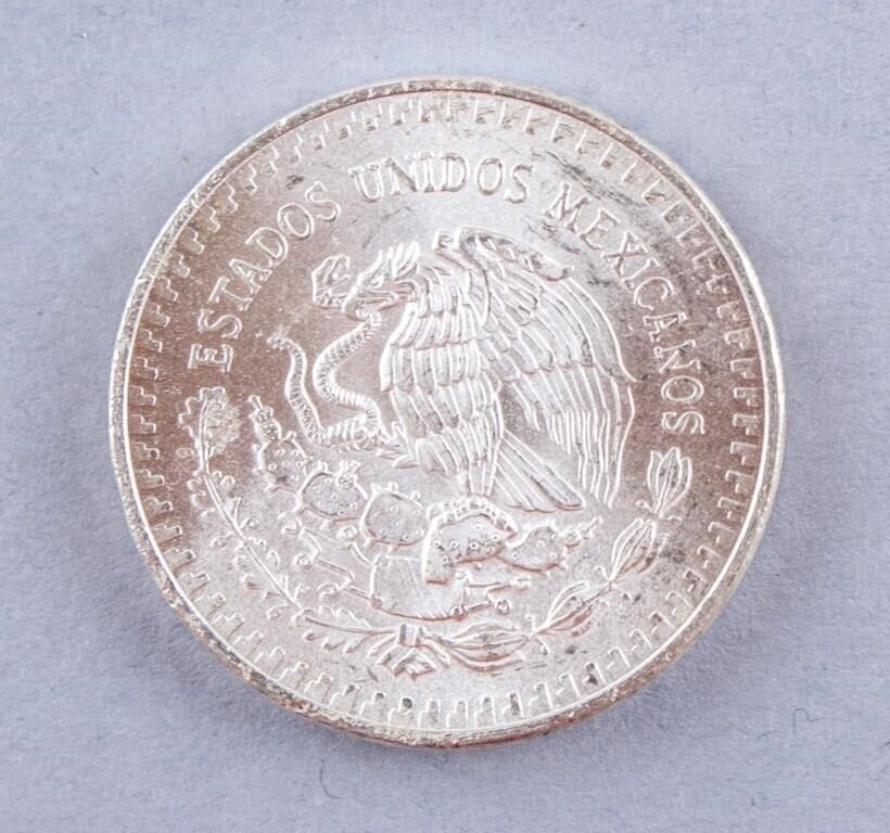 1982 Mexico 1 Onza Coin Libertad