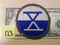 10th Corps Patch