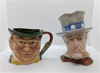 2 Collector's Mugs made in England