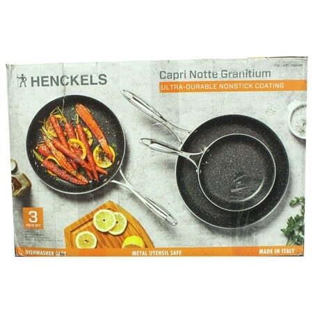 Henckels Capri Granitium 3 Piece Pan Set