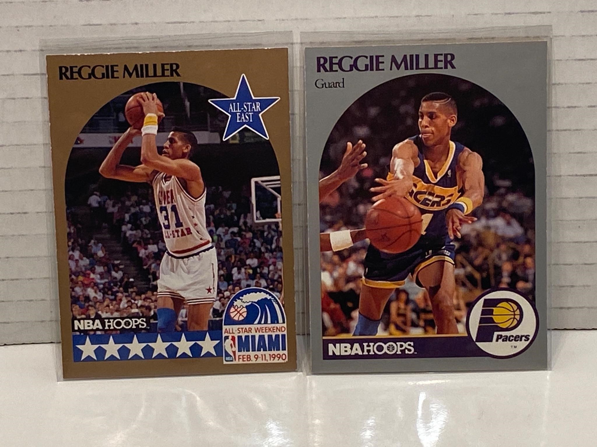 Reggie Miller Card Lot