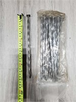 PACK OF 12 - LARGE 10" SPIKES / NAILS