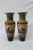 Pair of Doulton Burslem Vases,