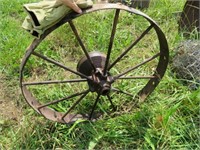 Vintage 29" Wagon Wheel