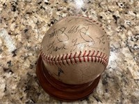 1937 signed baseball