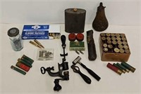 Lot Asst Antique Ammo & Related