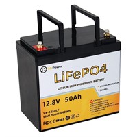 12V Lithium Battery-50Ah Lithium Phosphate Iron