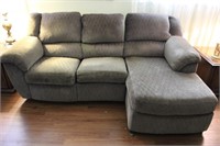 Gray Lounge Couch