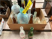 Old Beer and Other Glass Bottles