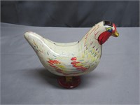 Metal Chicken Rooster Children's Toy