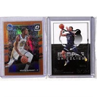 (2) Basketball Superstars Numbered Inserts