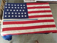 34 STAR U.S. 4X6 WOOL FLAG