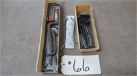 MISC. ALLEN WRENCHES WILL SHIP W/OUT CASES