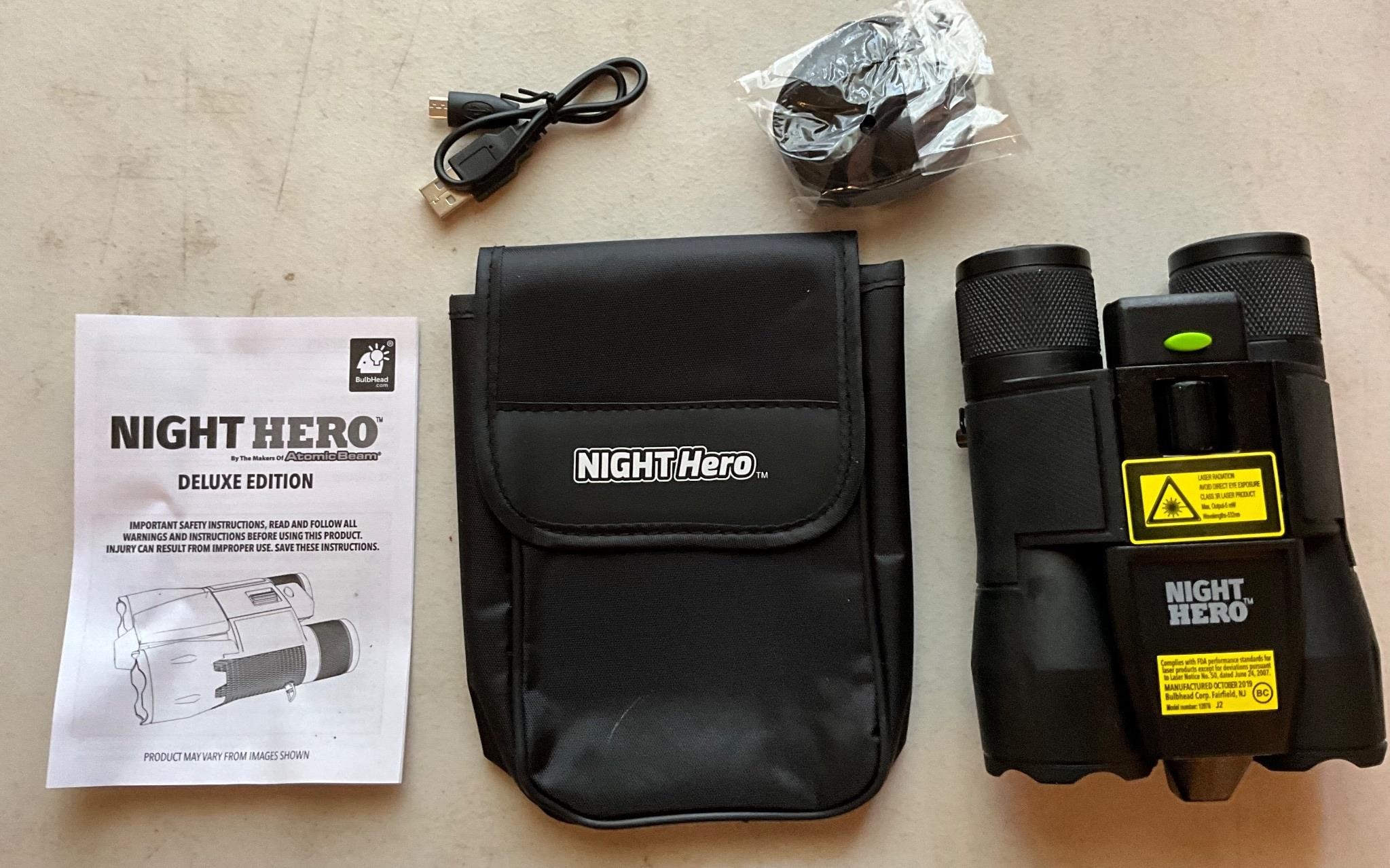 Bulbhead Night Hero Deluxe Binoculars A