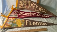 Florida Souvenir Pennants (3)