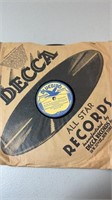 78RPM 1930 or 40s RECORD THE GIRL ON THE POLICE