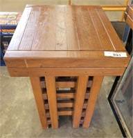 CRATE FURNITURE END TABLE