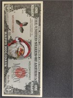 Happy holidays novelty Banknote