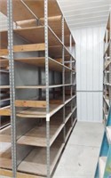 3 SECTION SHELVING UNIT- NO CONTENTS-
BUYER IS