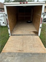 medium size enclosed trailer