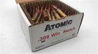 Atomic .308 Win Match Grade Ammo