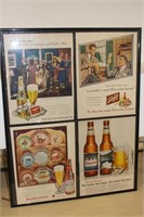 Vintage beer magazine ads