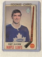 1969-70 Pat Quinn Rookie Hockey Card