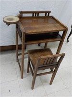 Antique Mission Oak Desk
