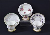 Colclough, Rosina, Bell Tea Cups & Saucers