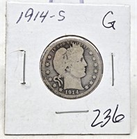 1914-S Quarter G