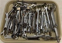 Lot of mixed Wrenches: S-K, Husky, Stanley, Proto