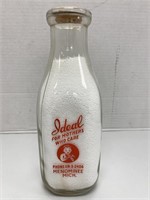 Quart Milk Bottle: Menominee, Michigan