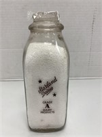 "Starland Dairies" Pint Milk Bottle