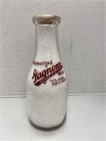 "Gagnon's Dairy" Quart Milk Bottle