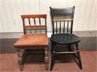 Wooden Chairs (PAIR)