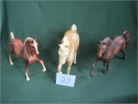 3 Horses - 1 Breyer & 2 Hartland
