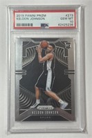 2019-20 Panini Prizm #273 Keldon Johnson RC PSA 10