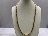 Beautiful 27" Gold Tone Necklace