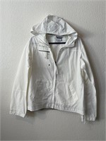 Vintage Columbia White Windbreaker Jacket