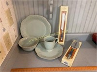 Lenox French Perle Dishware and Serving Utensils