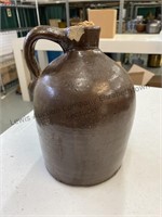 Stoneware jug as found has imperfections