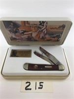 CASE JOHN WAYNE TRAPPER POCKET KNIFE W