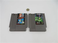 2 jeux Nintendo NES