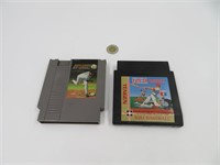 2 jeux Nintendo NES Baseball