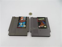 2 jeux Nintendo NES