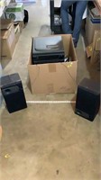 Stereo with speakers untested