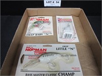 3 Bill Norman Fishing Lures